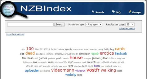 nzbindex nl  Click NZB on the left hand setup menu